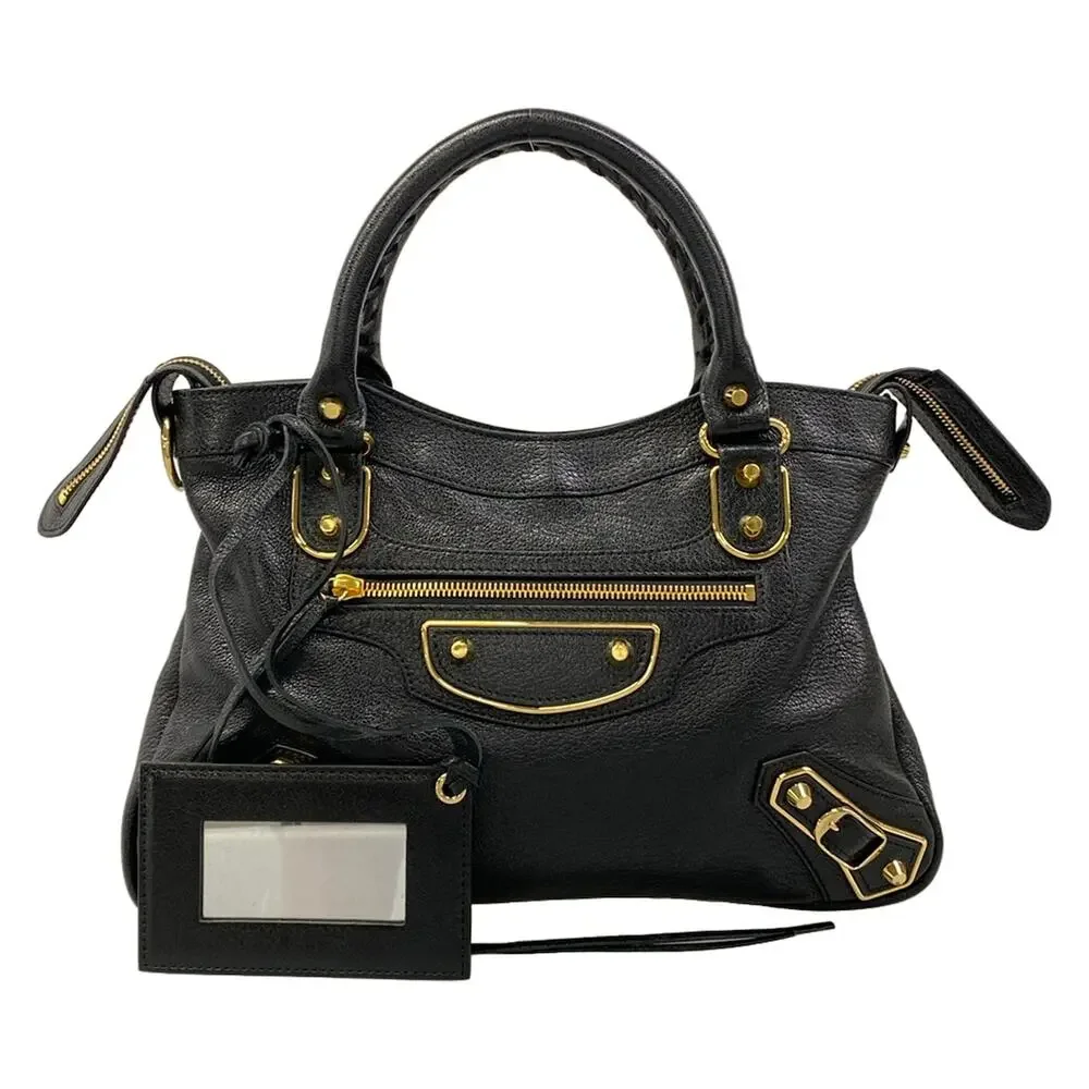 Balenciaga Classic Metallic Edge City Handbag 390149